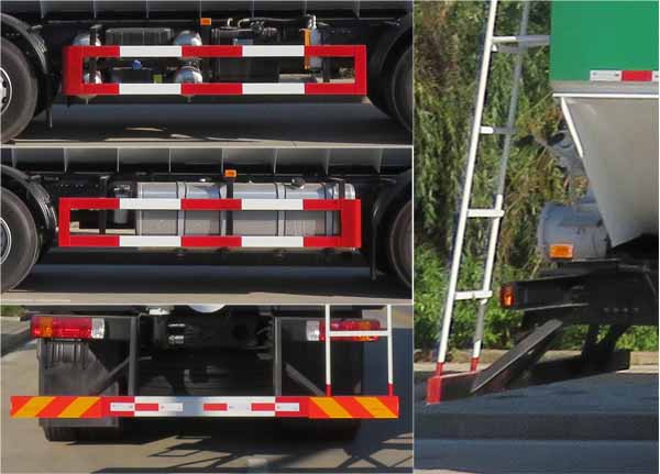 龙牧双星牌LMX5311ZSLLZ6型散装饲料运输车