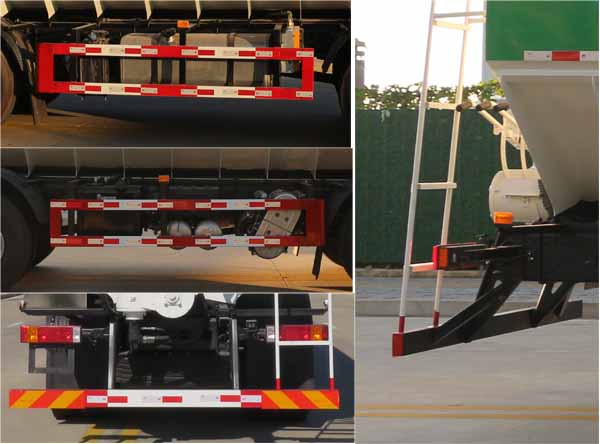 龙牧双星牌LMX5252ZSLSX6型散装饲料运输车